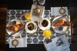 Dunicel® Tête-à-Tête-Tischläufer 0,4 x 24 m Shapes