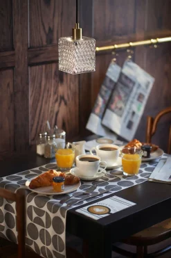 Dunicel® Tête-à-Tête-Tischläufer 0,4 x 24 m Shapes