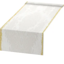 Dunicel® Tête-à-Tête-Tischläufer 0,4 x 24 m Royal White