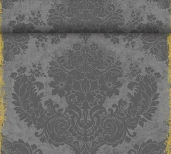 Dunicel® Tête-à-Tête-Tischläufer 0,4 x 24 m Royal Granite Grey