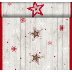 Dunicel® Tête-à-Tête-Tischläufer 0,4 x 24 m Cozy Winter