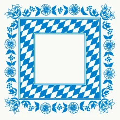 Dunicel®-Mitteldecke 84 x 84 cm Bayernraute