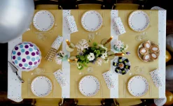 Dunisilk® Tête-à-Tête-Tischläufer 0,4 x 24 m Metallic Gold