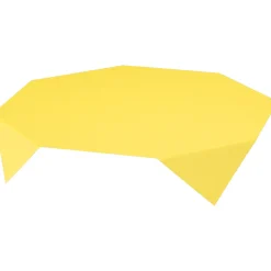Dunisilk®-Mitteldecke 84 x 84 cm Linnea Yellow