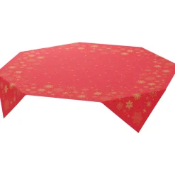 Dunisilk®-Mitteldecke 84 x 84 cm Stargazing Red