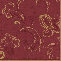Dunisoft®-Serviette 40 x 40 cm Golden Grace Bordeaux