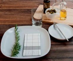 Dunisoft®-Serviette 48 x 48 cm Towel Napkin Dark Grey