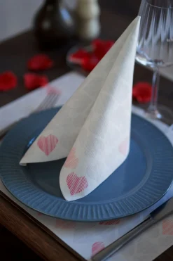 Dunisoft®-Serviette 40 x 40 cm Amour