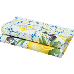 Dunisoft®-Serviette 40 x 40 cm Mediterrian