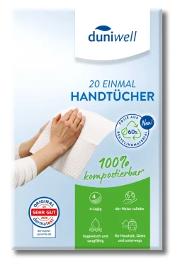 Einmal Handtücher Weiß 4-lagig