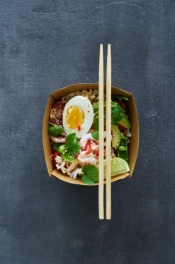 Essstäbchen 21 cm Natürlich