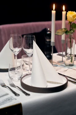 Evolin® Tête-à-Tête-Tischläufer 0,41 x 24 m Greige