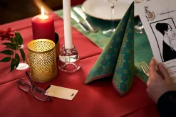 Evolin®-Tischdecke 127 x 127 cm Bordeaux