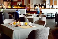 Evolin®-Tischdecke 127 x 127 cm Greige