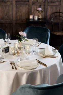 Evolin®-Tischdecke rund Ø 180 cm Bordeaux