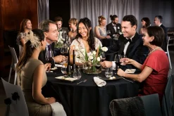 Evolin®-Tischdecke rund Ø 180 cm Schwarz