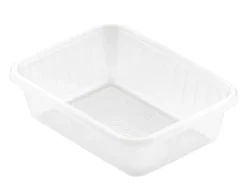 Fixpack® rechteckig 350 ml Transparent ungeteilt