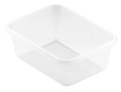 Fixpack® rechteckig 500 ml Transparent ungeteilt