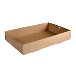 Glance Catering Tray Large 450 x 310 x 80 mm Braun ungeteilt