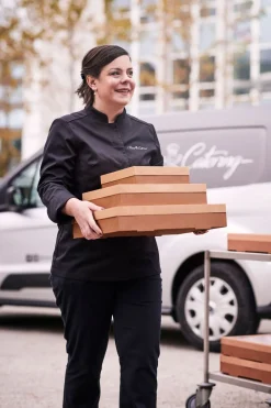 Glance Catering Tray Large 450 x 310 x 80 mm Braun ungeteilt