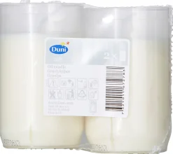 Grablicht 10 cm 55 Std. Weiß