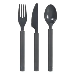 Granite Besteckset, sortiert Mehrweg 18/19/17 cm Dunkelgrau