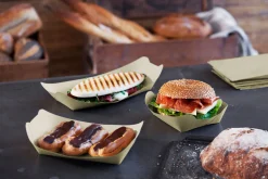 Graspapier-Schale, Bloom Small 175 x 145 x 50 mm Nature