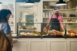 Graspapier-Schale, Bloom Small 175 x 145 x 50 mm Nature