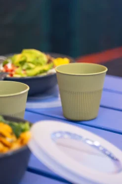 Hot Stripes Becher Mehrweg 48 cl/16 oz Grün