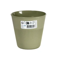 Hot Stripes Becher Mehrweg 24 cl/8 oz Grün