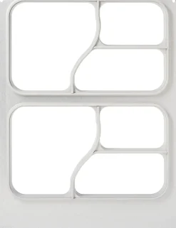 Kassette DF15/25 2-CAV 3-Teilung