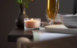 Kerzenglas 6 x Ø 8,5 cm 18 Std. Peach