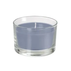 Kerzenglas 6 x Ø 8,5 cm 18 Std. Steel Blue