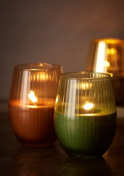 Kerzenglas Ritz 12,5 cm, ø 7,6 cm 55 Std. Braun