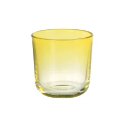 Kerzenhalter 78,5 x 78 Gelb