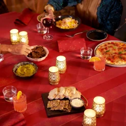 Kerzenhalter Anoush Ø 75 mm x 100 mm Gold