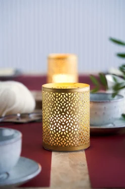 Kerzenhalter Bliss 100 x Ø 80 mm Gold
