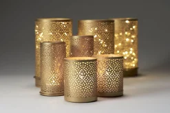 Kerzenhalter Bliss 100 x Ø 80 mm Gold