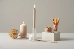 Kerzenhalter Flake 4 X Ø 8,3 cm