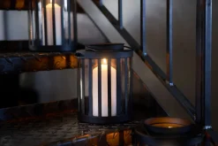 Kerzenhalter Fyr Ø 16,5cm x 20,3cm Schwarz