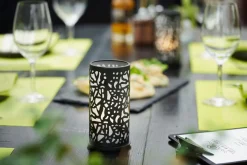 Kerzenhalter Twist 140 x Ø 75 mm Schwarz