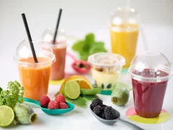 Kuppeldeckel mit Öffnung für 188001-2 27/36 cl Transparent