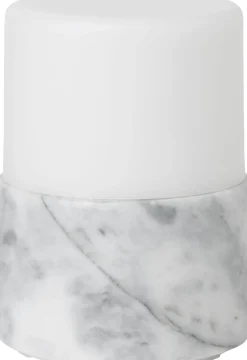 LED -Kerzenhalter Bright Onyx 105 x Ø 75 mm Granite Grey