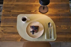 LED Lamp Cordless Nour Midi 20 x Ø 10 cm 14 Std. Schwarz