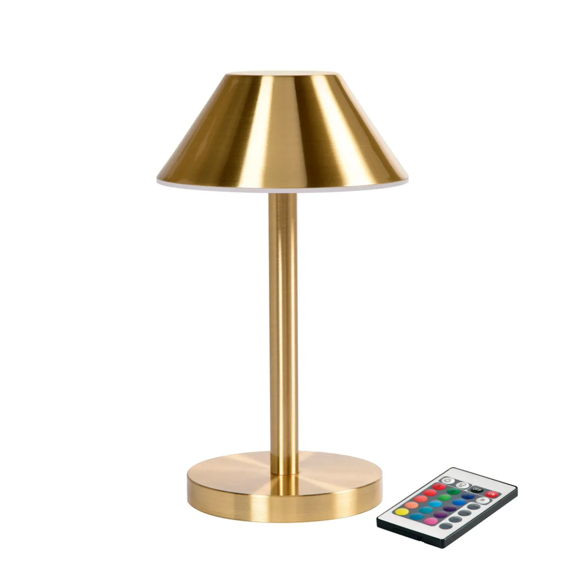LED Lamp Cordless Zelda Midi 21,5 x Ø 12 cm 14 Std. Gold