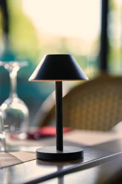 LED Lamp Cordless Zelda Midi 21,5 x Ø 12 cm 14 Std. Schwarz