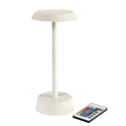 LED Lampe kabellos Nour 26,3 x Ø 11,9 cm 14 Std. Sand