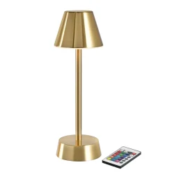 LED Lampe kabellos Zelda 32 x Ø 10,3 cm 14 Std. Messing