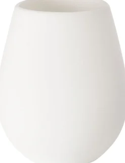 LED-Kerzenhalter Tropical 103 x Ø 85 mm Weiß