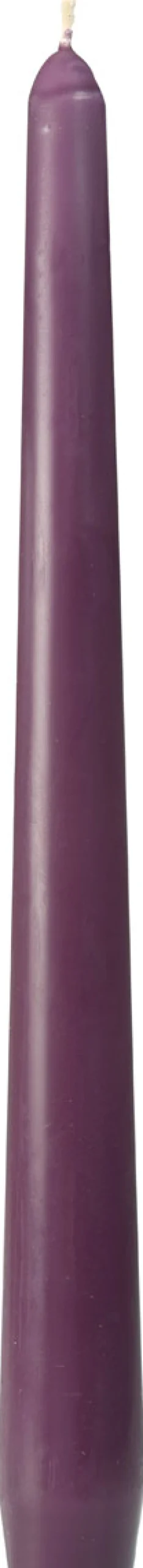 Leuchterkerzen, getaucht 245 x Ø 22 mm 7,5 Std. Plum